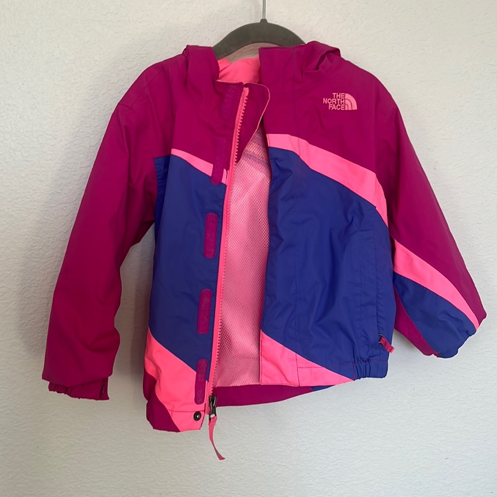 The north face two piece winter jacket.